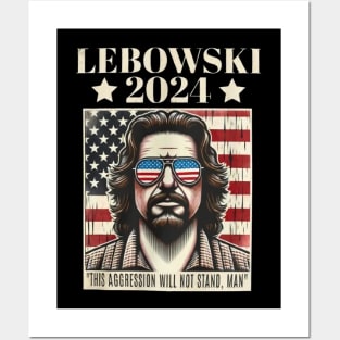 Lebowski 2024 Election Vote Funny Posters and Art